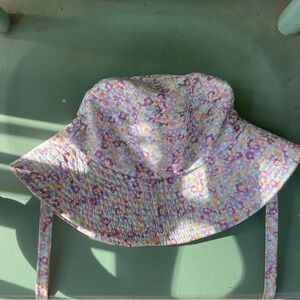 Floral Foldable Sun Hat Bucket Hat
